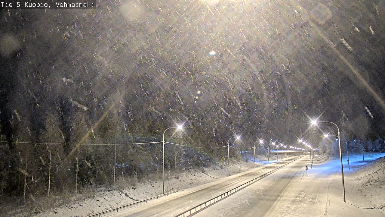 Kelikamerat Kuva Tie 5 Kuopio, Vehmasmäki, Kuopio, Pohjois-Savo
