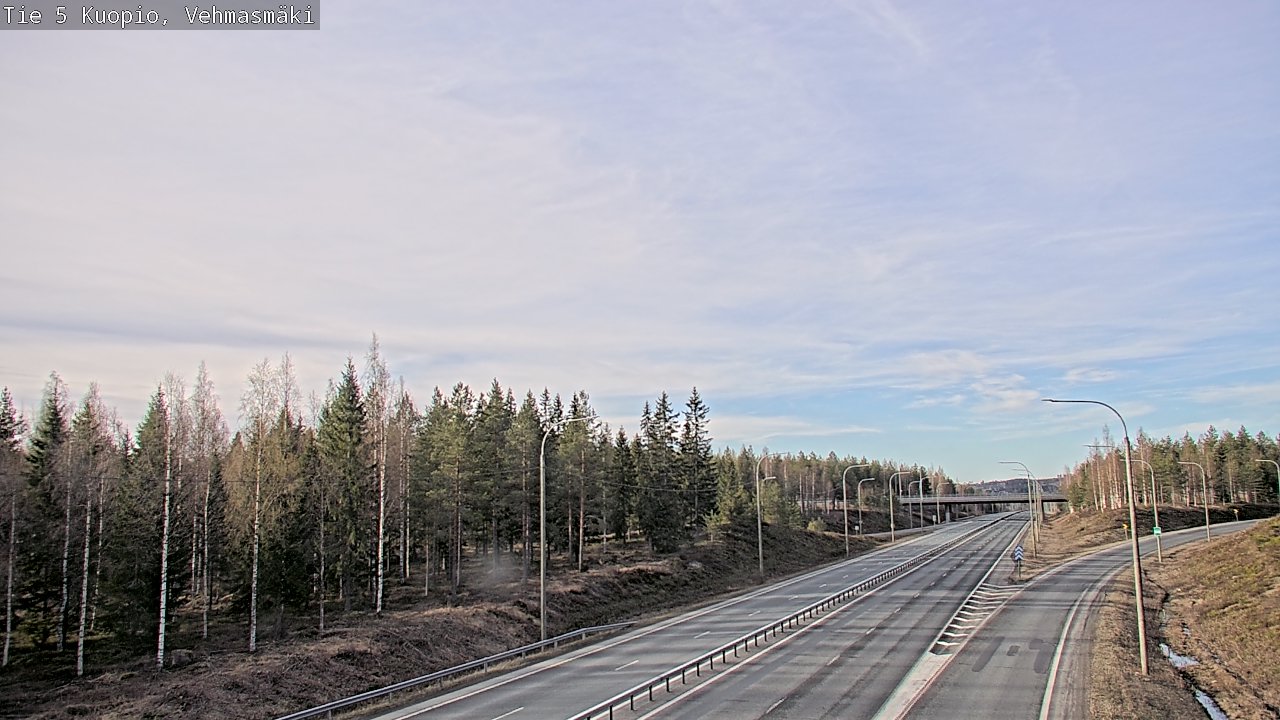 Kelikamerat Kuva Tie 5 Kuopio, Vehmasmäki, Kuopio, Pohjois-Savo