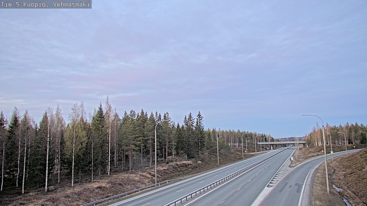 Kelikamerat Kuva Tie 5 Kuopio, Vehmasmäki, Kuopio, Pohjois-Savo