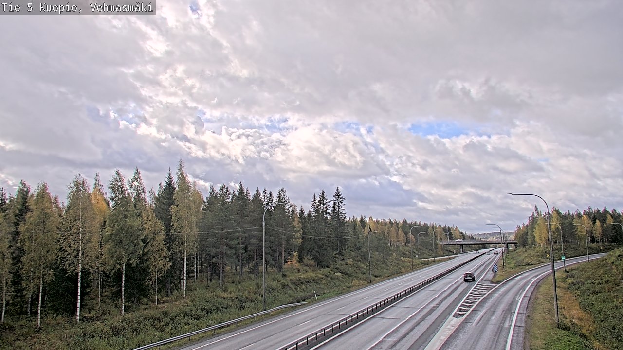 Kelikamerat Kuva Tie 5 Kuopio, Vehmasmäki, Kuopio, Pohjois-Savo