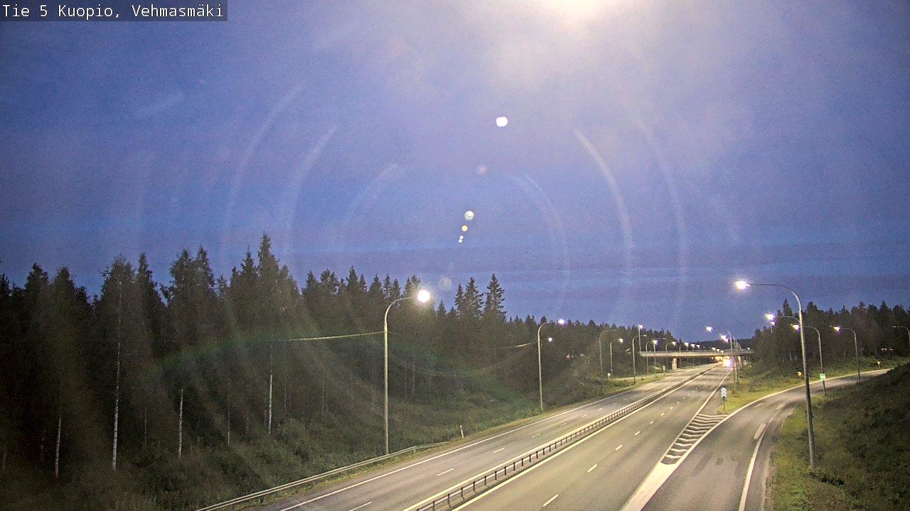 Kelikamerat Kuva Tie 5 Kuopio, Vehmasmäki, Kuopio, Pohjois-Savo