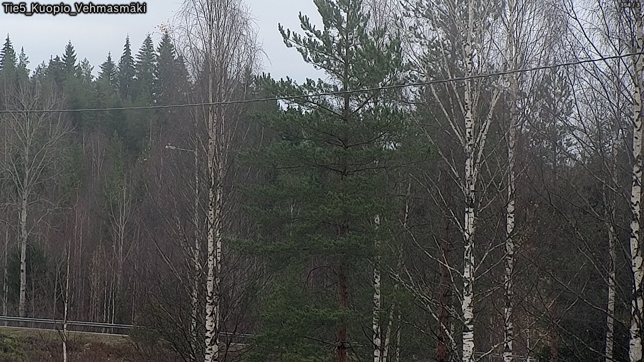Weather Camera Image Väg 5 Kuopio, Vehmasmäki, Kuopio, Pohjois-Savo