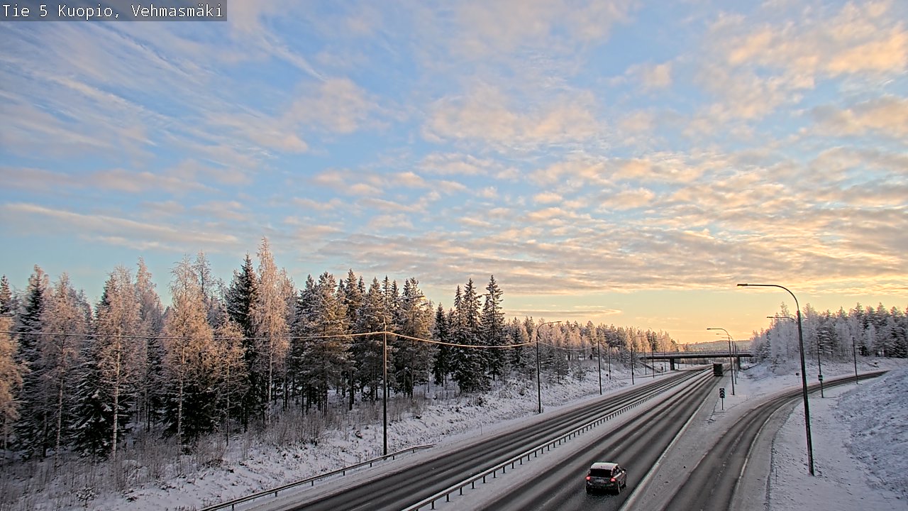 Kelikamerat Kuva Tie 5 Kuopio, Vehmasmäki, Kuopio, Pohjois-Savo