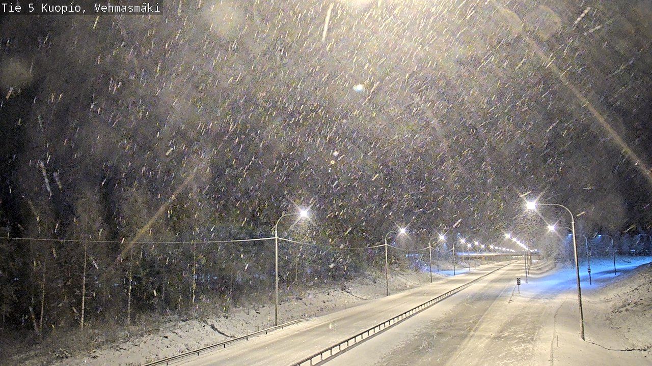 Kelikamerat Kuva Tie 5 Kuopio, Vehmasmäki, Kuopio, Pohjois-Savo