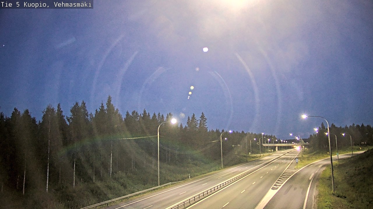 Kelikamerat Kuva Tie 5 Kuopio, Vehmasmäki, Kuopio, Pohjois-Savo