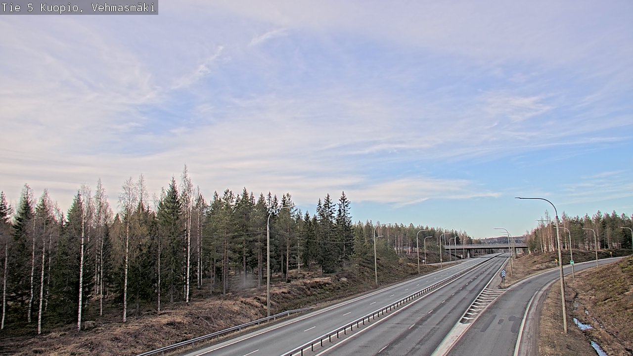 Kelikamerat Kuva Tie 5 Kuopio, Vehmasmäki, Kuopio, Pohjois-Savo