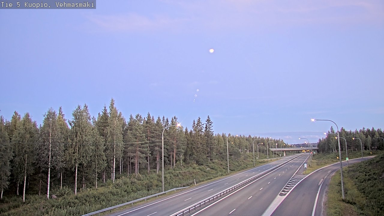 Kelikamerat Kuva Tie 5 Kuopio, Vehmasmäki, Kuopio, Pohjois-Savo