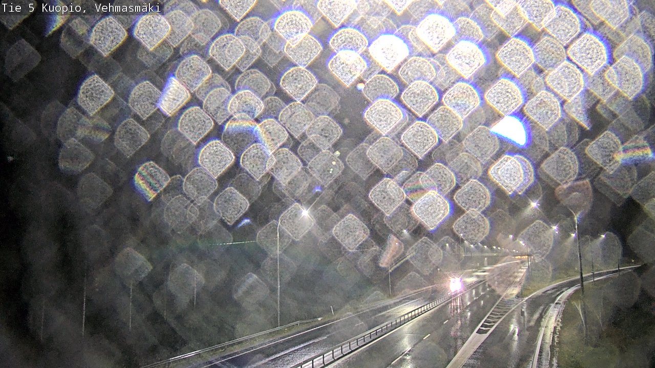 Weather Camera Image Road 5 Kuopio, Vehmasmäki, Kuopio, Pohjois-Savo
