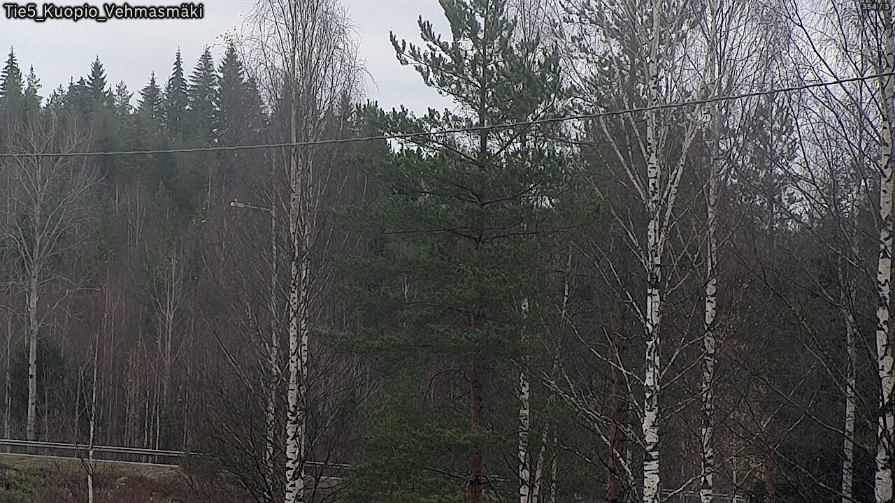 Weather Camera Image Väg 5 Kuopio, Vehmasmäki, Kuopio, Pohjois-Savo