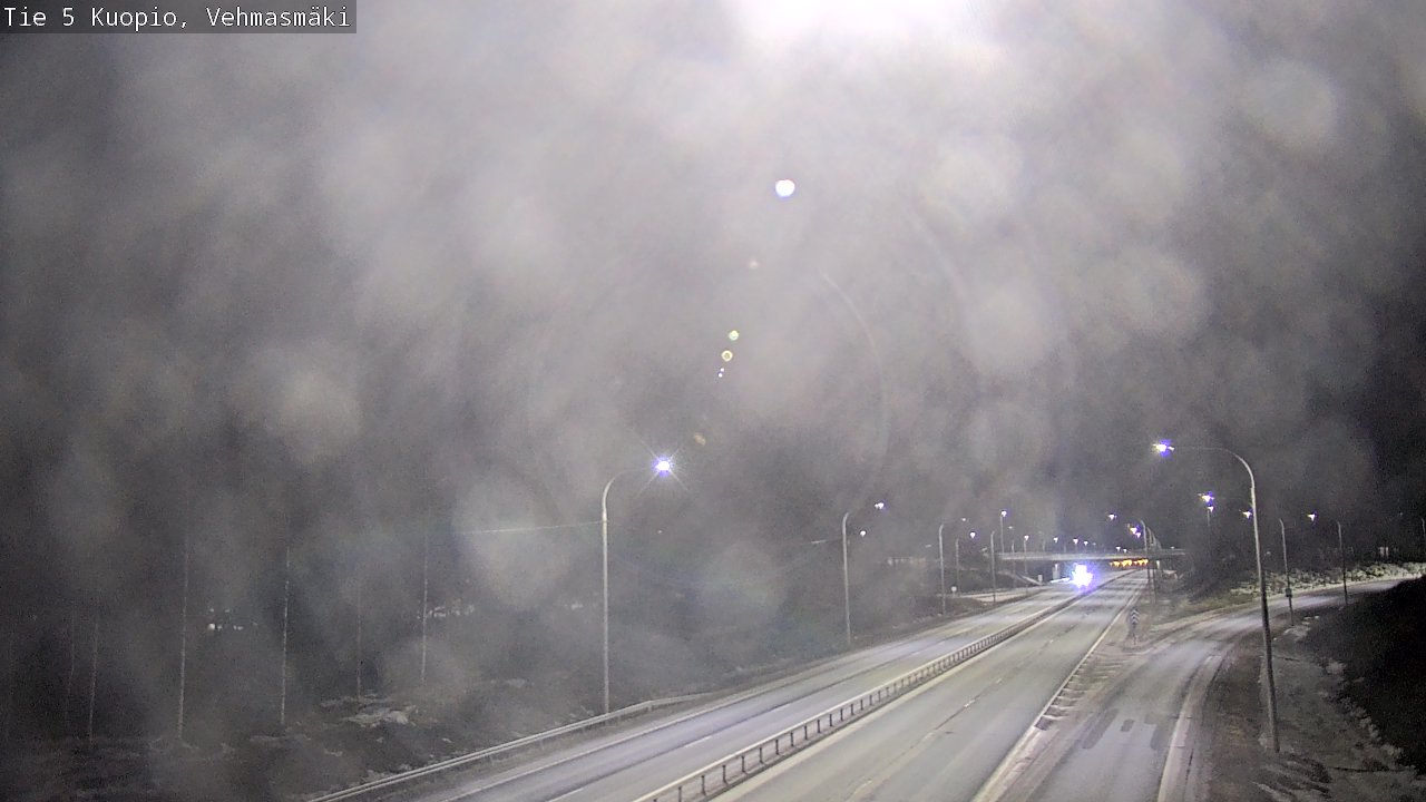 Kelikamerat Kuva Tie 5 Kuopio, Vehmasmäki, Kuopio, Pohjois-Savo