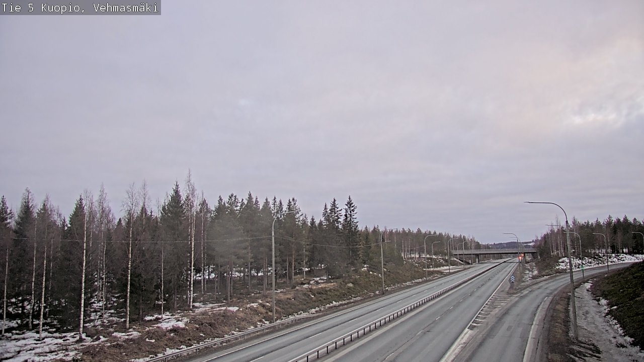 Kelikamerat Kuva Tie 5 Kuopio, Vehmasmäki, Kuopio, Pohjois-Savo