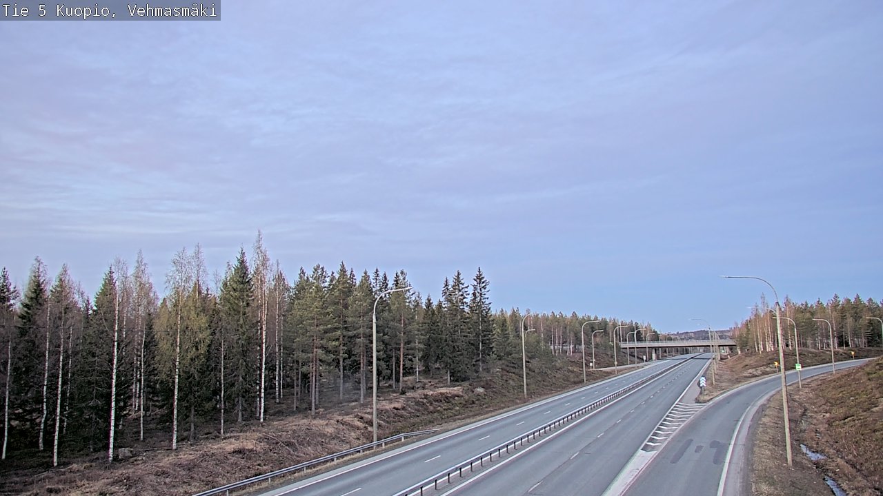 Kelikamerat Kuva Tie 5 Kuopio, Vehmasmäki, Kuopio, Pohjois-Savo