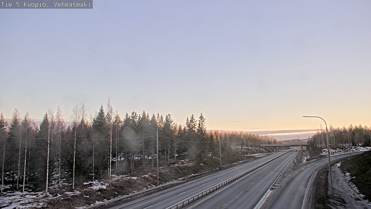 Kelikamerat Kuva Tie 5 Kuopio, Vehmasmäki, Kuopio, Pohjois-Savo