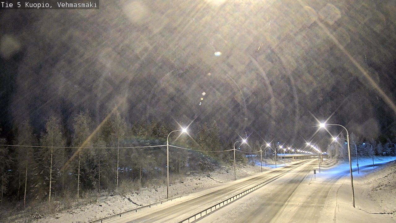 Kelikamerat Kuva Tie 5 Kuopio, Vehmasmäki, Kuopio, Pohjois-Savo