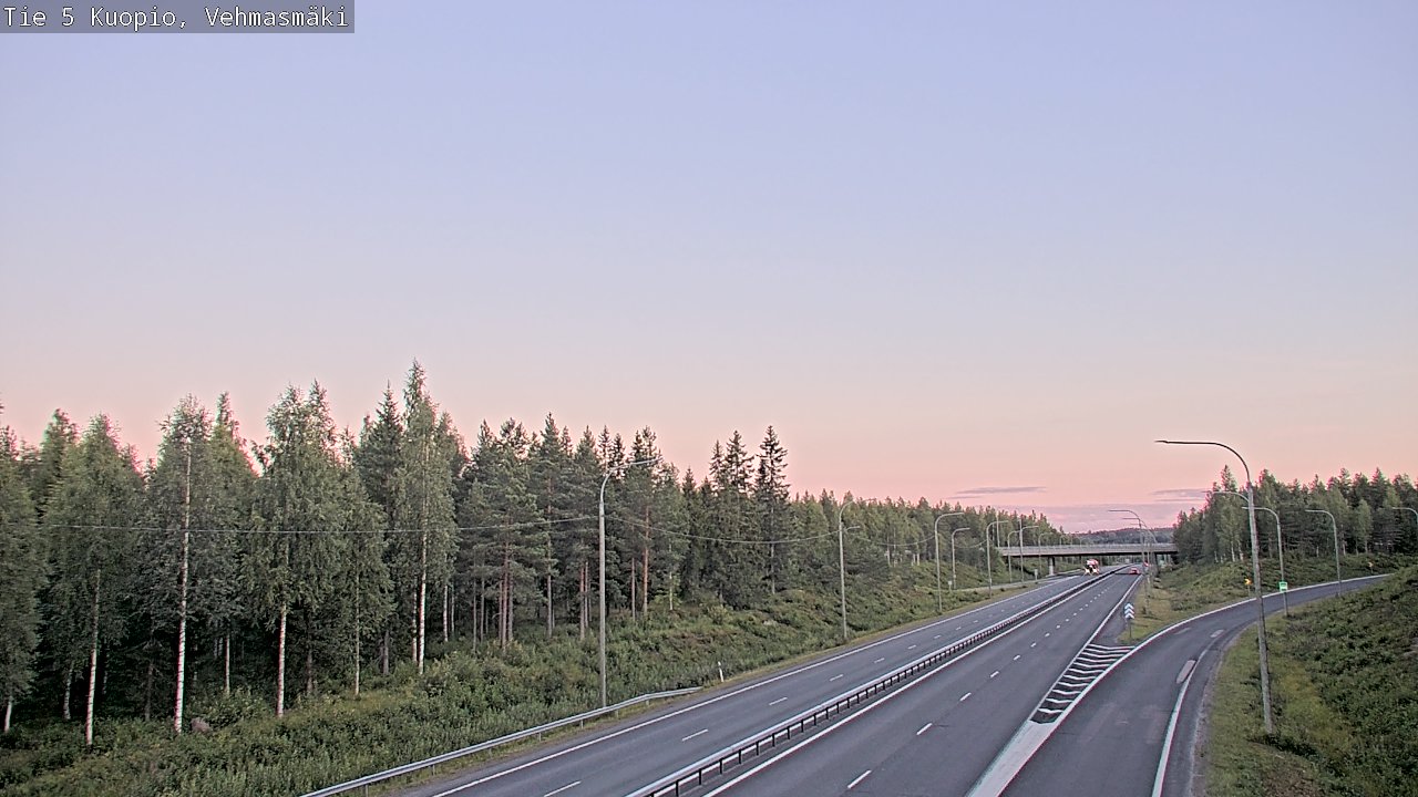 Kelikamerat Kuva Tie 5 Kuopio, Vehmasmäki, Kuopio, Pohjois-Savo