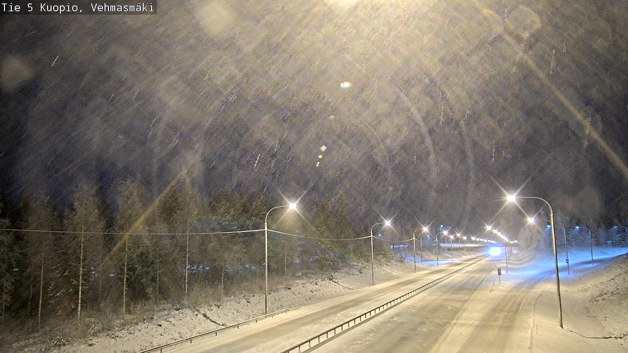 Kelikamerat Kuva Tie 5 Kuopio, Vehmasmäki, Kuopio, Pohjois-Savo