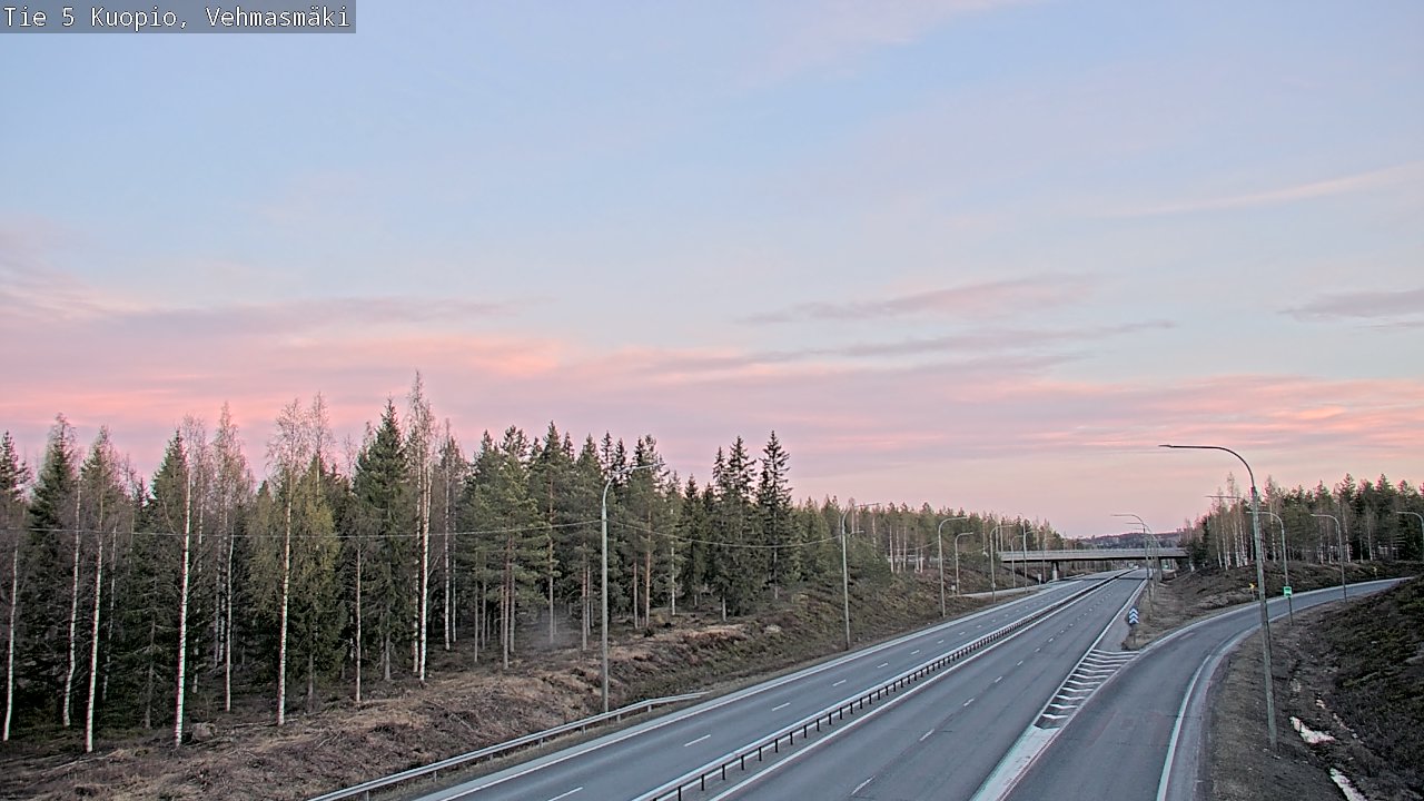 Kelikamerat Kuva Tie 5 Kuopio, Vehmasmäki, Kuopio, Pohjois-Savo