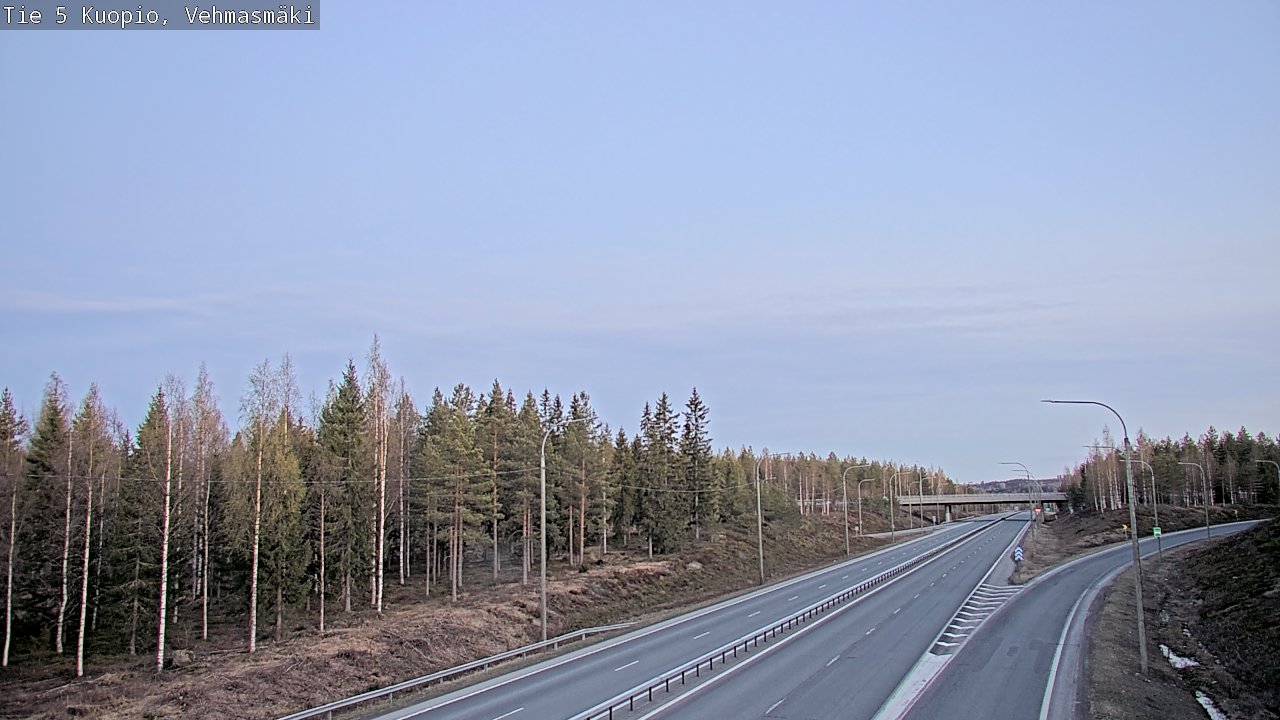 Kelikamerat Kuva Tie 5 Kuopio, Vehmasmäki, Kuopio, Pohjois-Savo