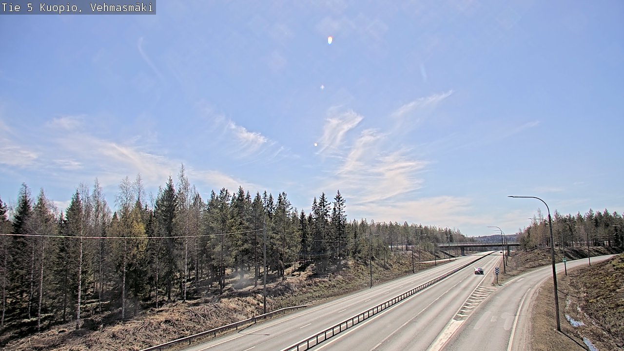 Kelikamerat Kuva Tie 5 Kuopio, Vehmasmäki, Kuopio, Pohjois-Savo