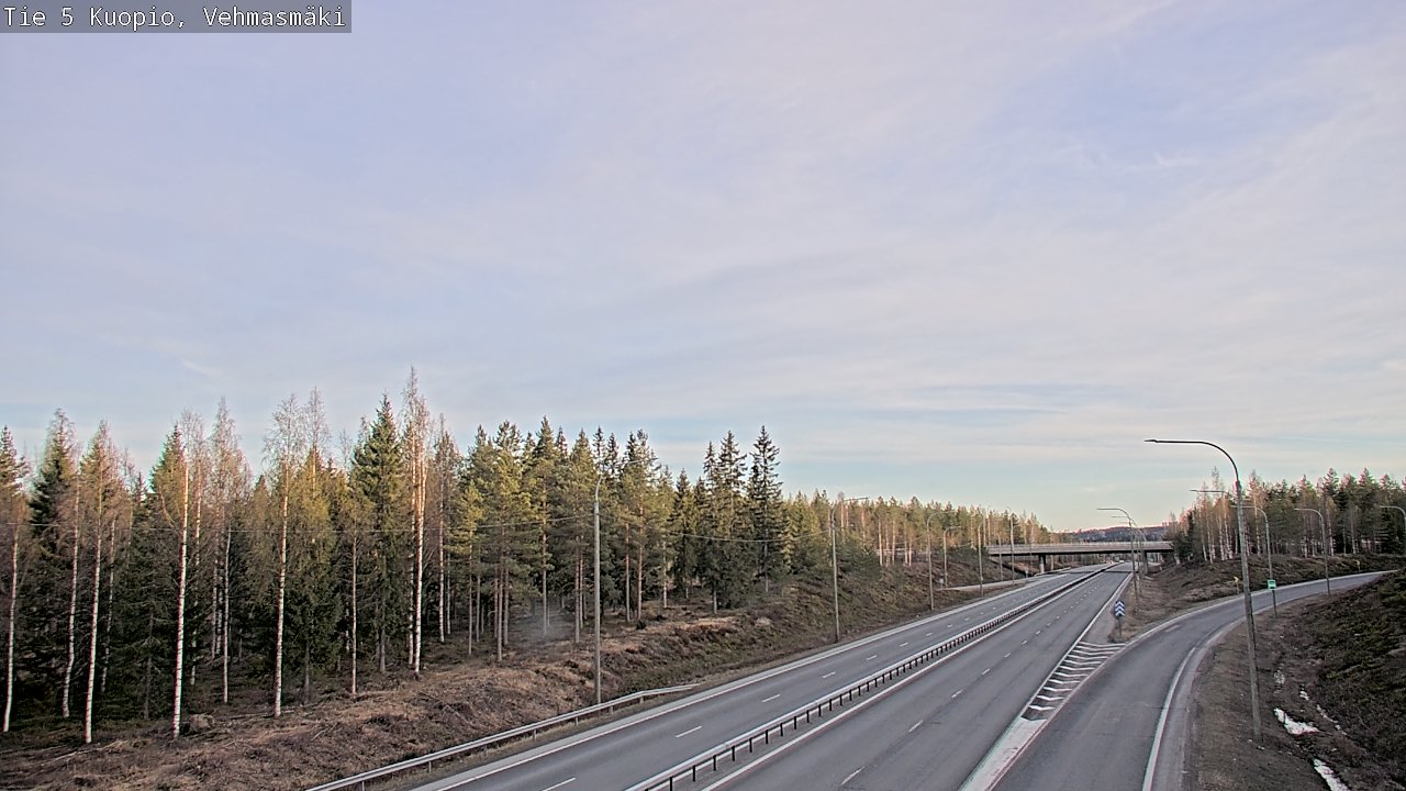 Kelikamerat Kuva Tie 5 Kuopio, Vehmasmäki, Kuopio, Pohjois-Savo