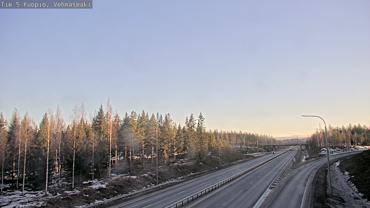 Kelikamerat Kuva Tie 5 Kuopio, Vehmasmäki, Kuopio, Pohjois-Savo