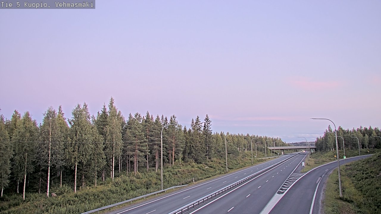 Kelikamerat Kuva Tie 5 Kuopio, Vehmasmäki, Kuopio, Pohjois-Savo