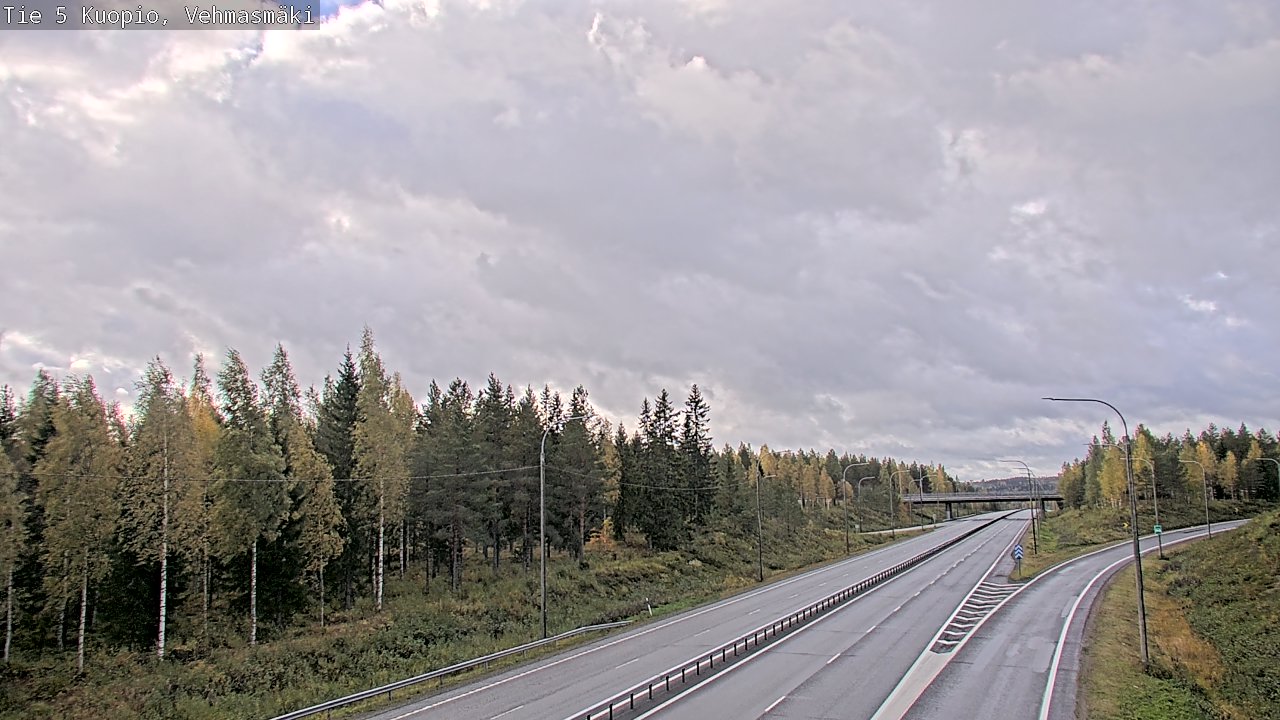 Kelikamerat Kuva Tie 5 Kuopio, Vehmasmäki, Kuopio, Pohjois-Savo
