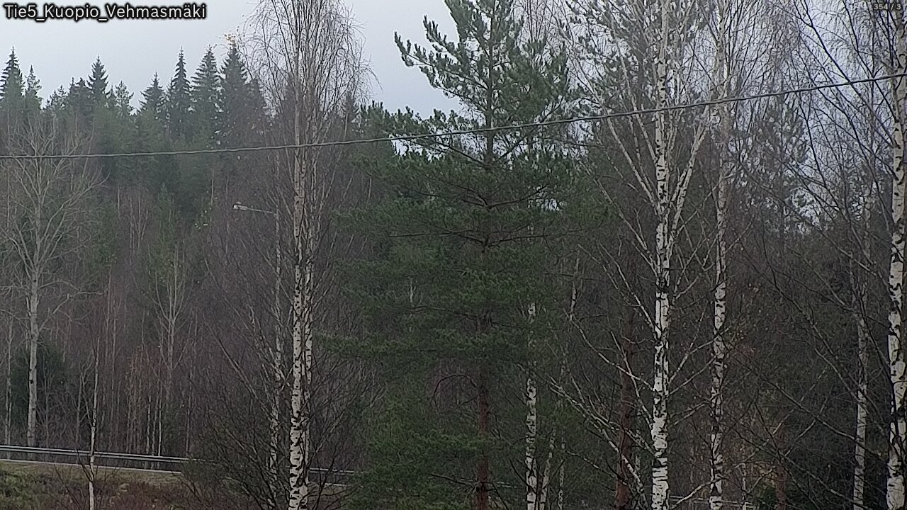 Weather Camera Image Väg 5 Kuopio, Vehmasmäki, Kuopio, Pohjois-Savo