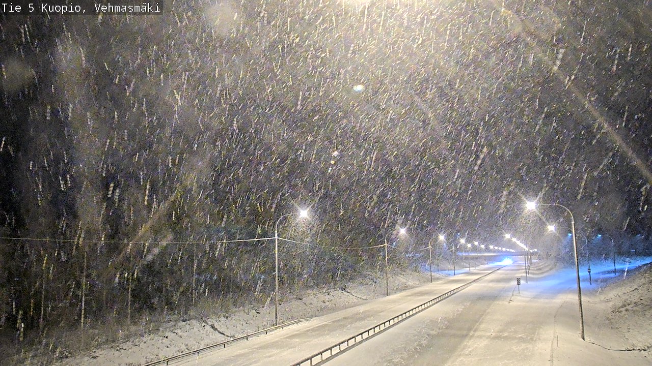 Kelikamerat Kuva Tie 5 Kuopio, Vehmasmäki, Kuopio, Pohjois-Savo