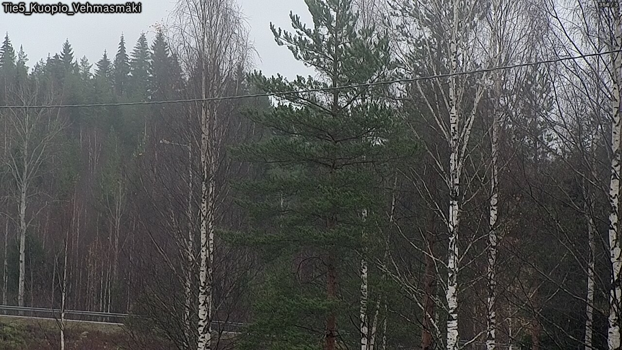 Weather Camera Image Väg 5 Kuopio, Vehmasmäki, Kuopio, Pohjois-Savo