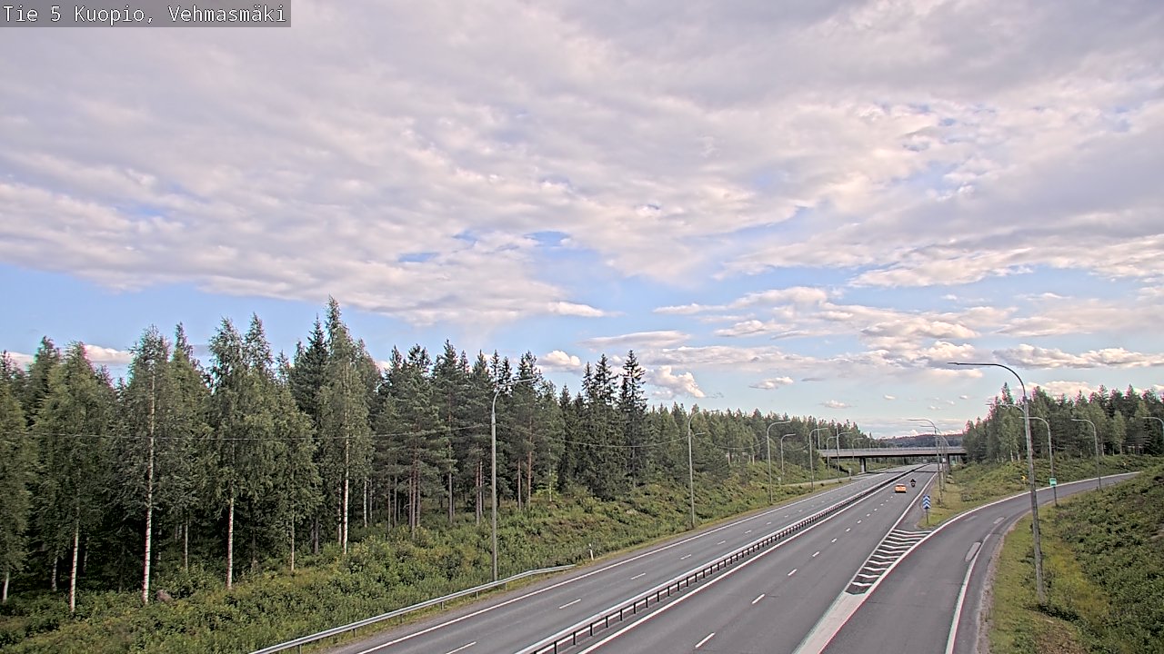 Kelikamerat Kuva Tie 5 Kuopio, Vehmasmäki, Kuopio, Pohjois-Savo