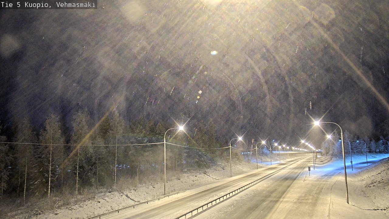 Kelikamerat Kuva Tie 5 Kuopio, Vehmasmäki, Kuopio, Pohjois-Savo