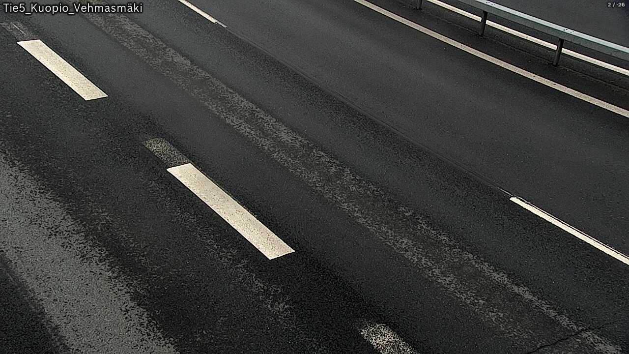 Weather Camera Image Väg 5 Kuopio, Vehmasmäki, Kuopio, Pohjois-Savo