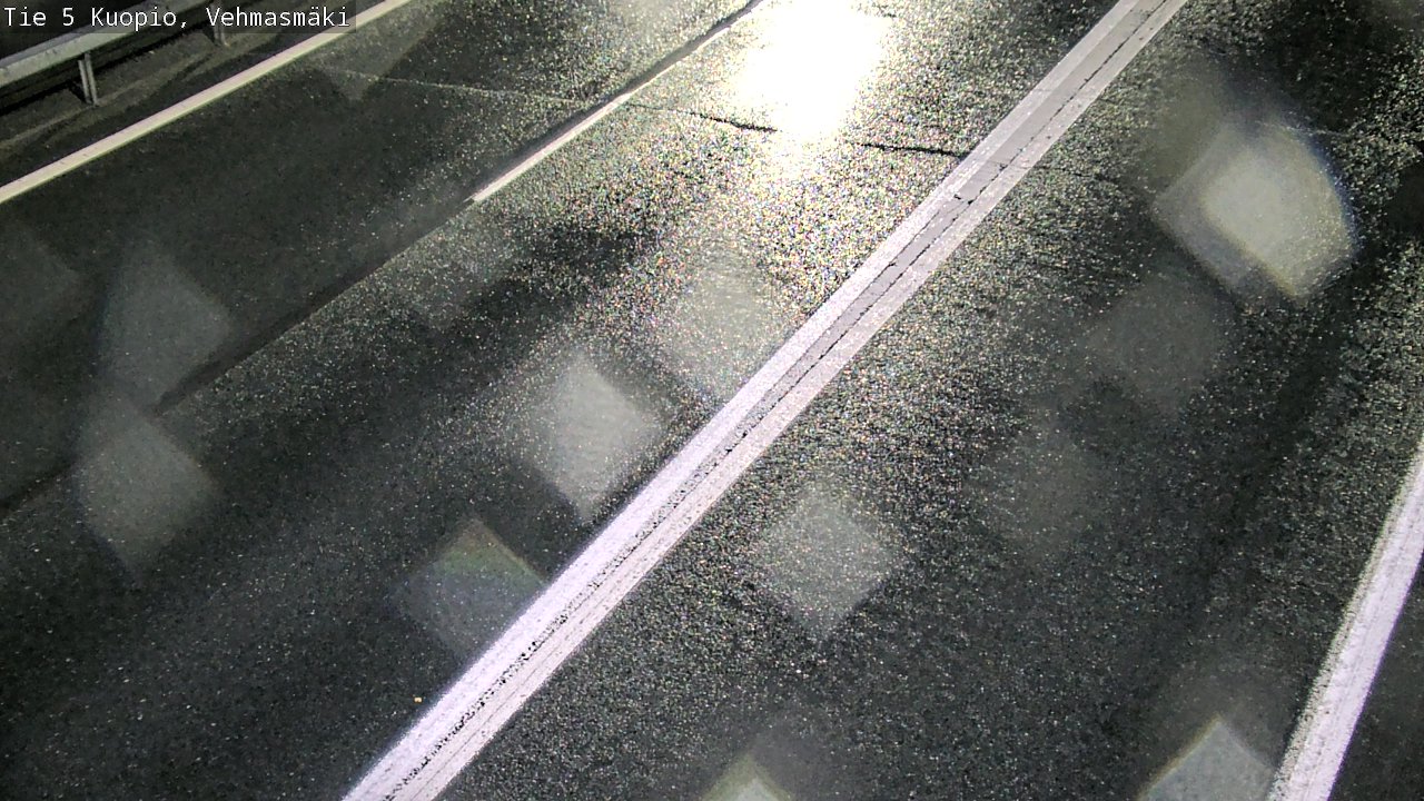 Weather Camera Image Road 5 Kuopio, Vehmasmäki, Kuopio, Pohjois-Savo