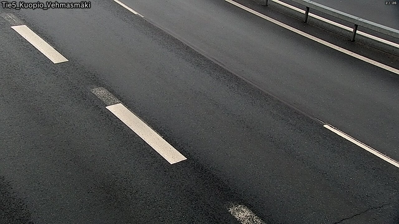 Weather Camera Image Väg 5 Kuopio, Vehmasmäki, Kuopio, Pohjois-Savo