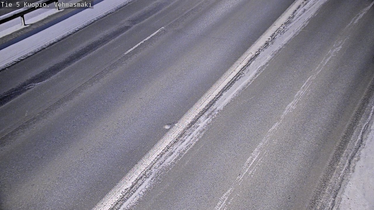 Weather Camera Image Väg 5 Kuopio, Vehmasmäki, Kuopio, Pohjois-Savo