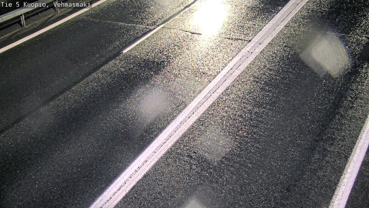 Weather Camera Image Road 5 Kuopio, Vehmasmäki, Kuopio, Pohjois-Savo