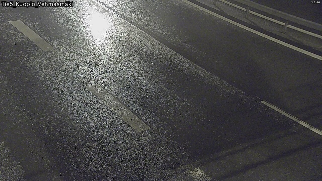 Weather Camera Image Väg 5 Kuopio, Vehmasmäki, Kuopio, Pohjois-Savo