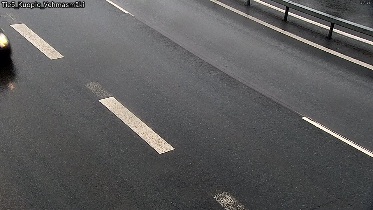 Weather Camera Image Väg 5 Kuopio, Vehmasmäki, Kuopio, Pohjois-Savo