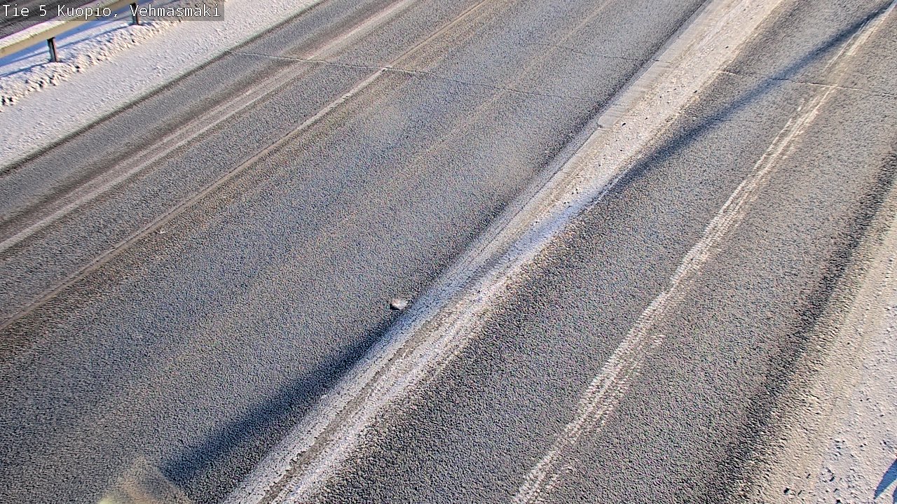 Weather Camera Image Väg 5 Kuopio, Vehmasmäki, Kuopio, Pohjois-Savo