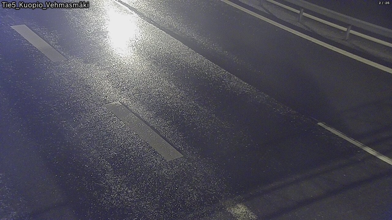Weather Camera Image Väg 5 Kuopio, Vehmasmäki, Kuopio, Pohjois-Savo