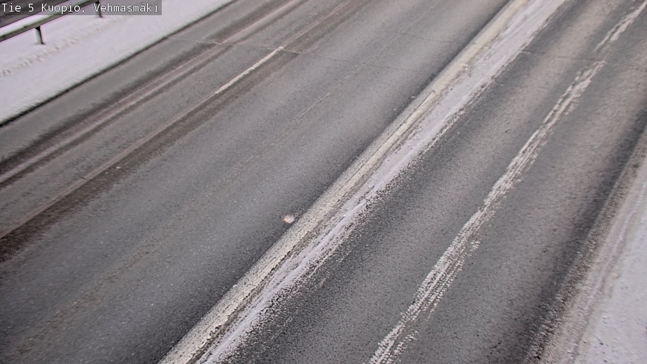 Weather Camera Image Väg 5 Kuopio, Vehmasmäki, Kuopio, Pohjois-Savo