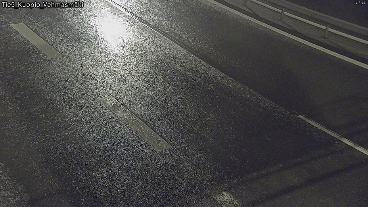 Weather Camera Image Road 5 Kuopio, Vehmasmäki, Kuopio, Pohjois-Savo