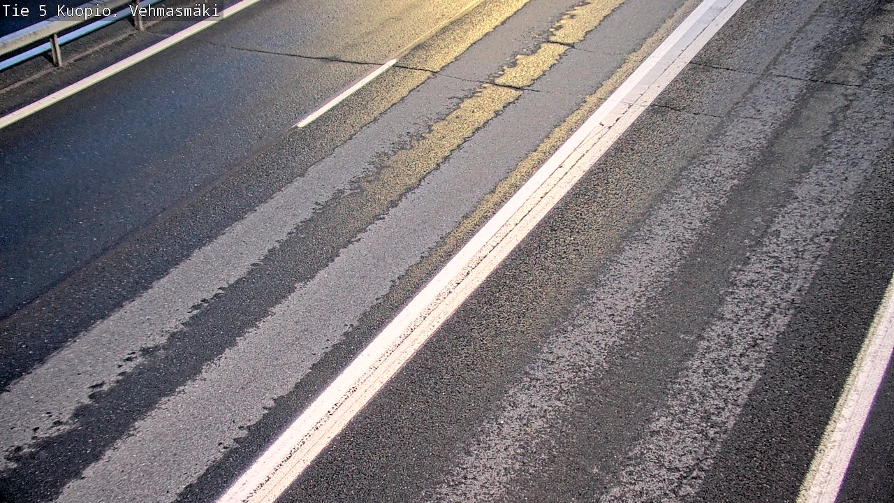 Weather Camera Image Road 5 Kuopio, Vehmasmäki, Kuopio, Pohjois-Savo