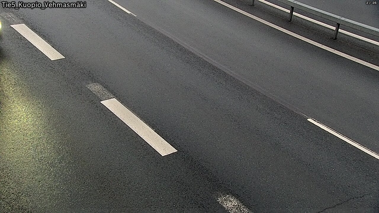 Weather Camera Image Väg 5 Kuopio, Vehmasmäki, Kuopio, Pohjois-Savo