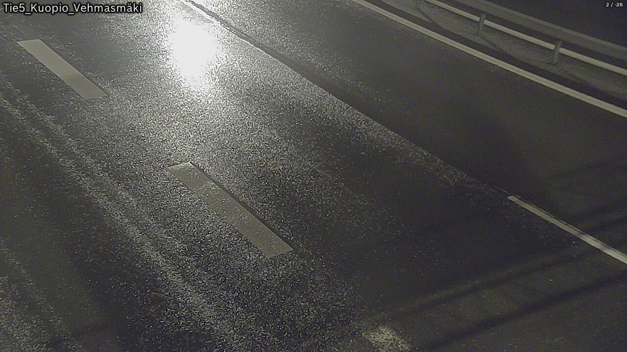 Weather Camera Image Väg 5 Kuopio, Vehmasmäki, Kuopio, Pohjois-Savo