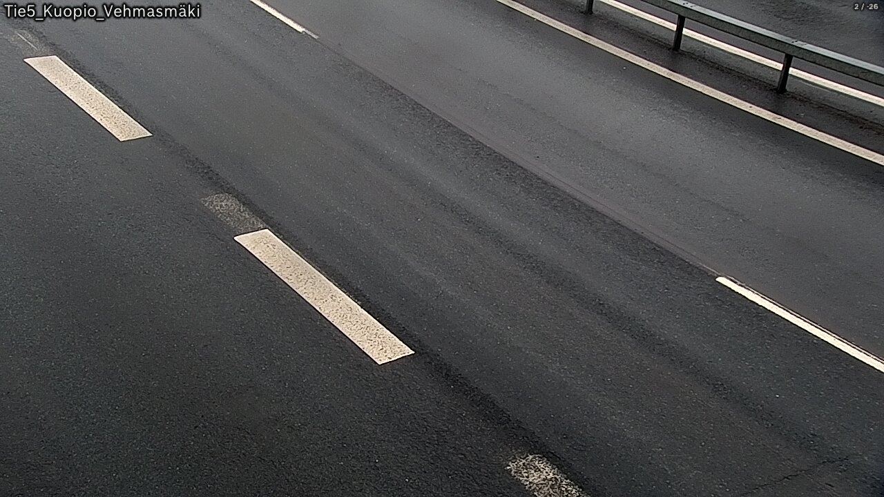 Weather Camera Image Väg 5 Kuopio, Vehmasmäki, Kuopio, Pohjois-Savo