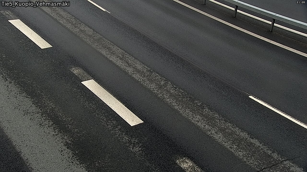 Weather Camera Image Väg 5 Kuopio, Vehmasmäki, Kuopio, Pohjois-Savo