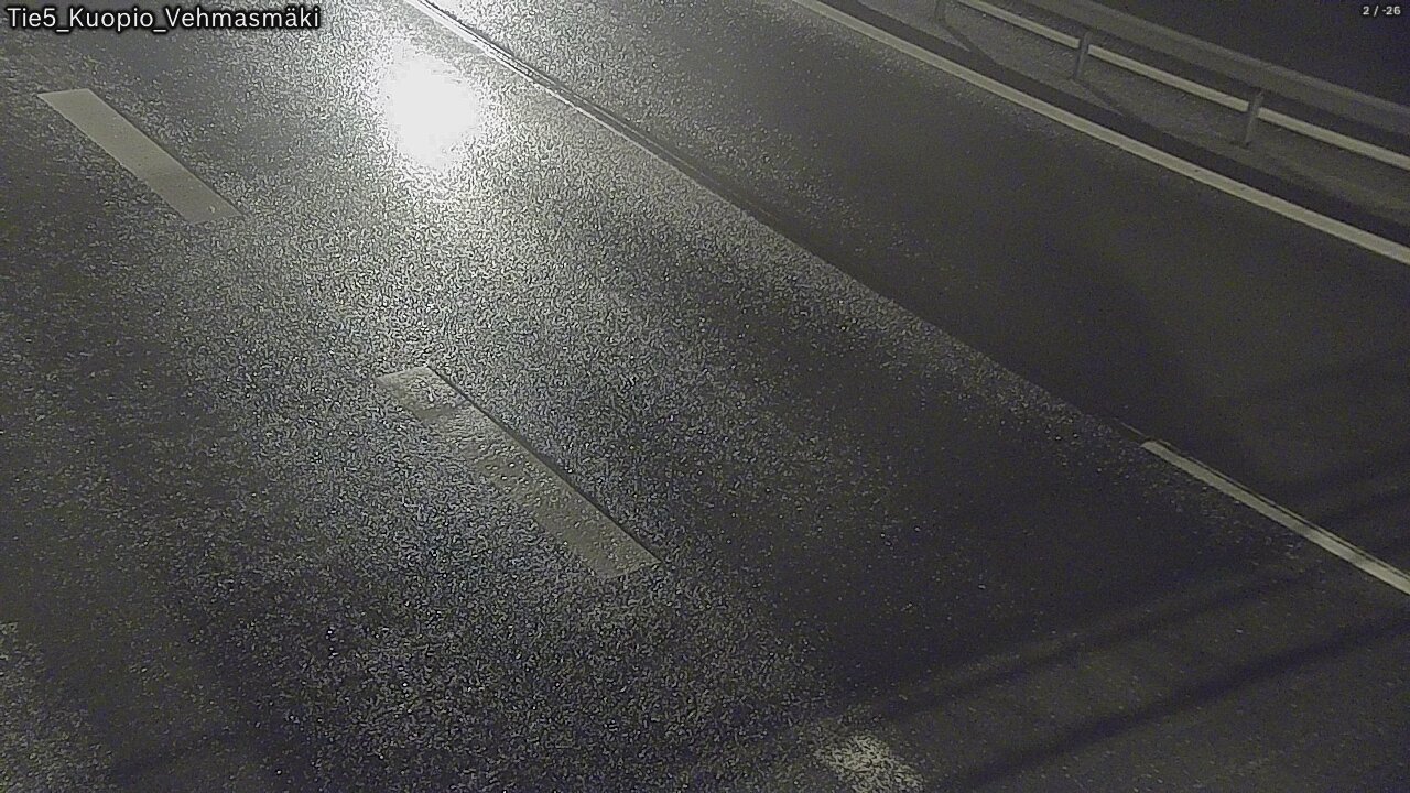Weather Camera Image Road 5 Kuopio, Vehmasmäki, Kuopio, Pohjois-Savo