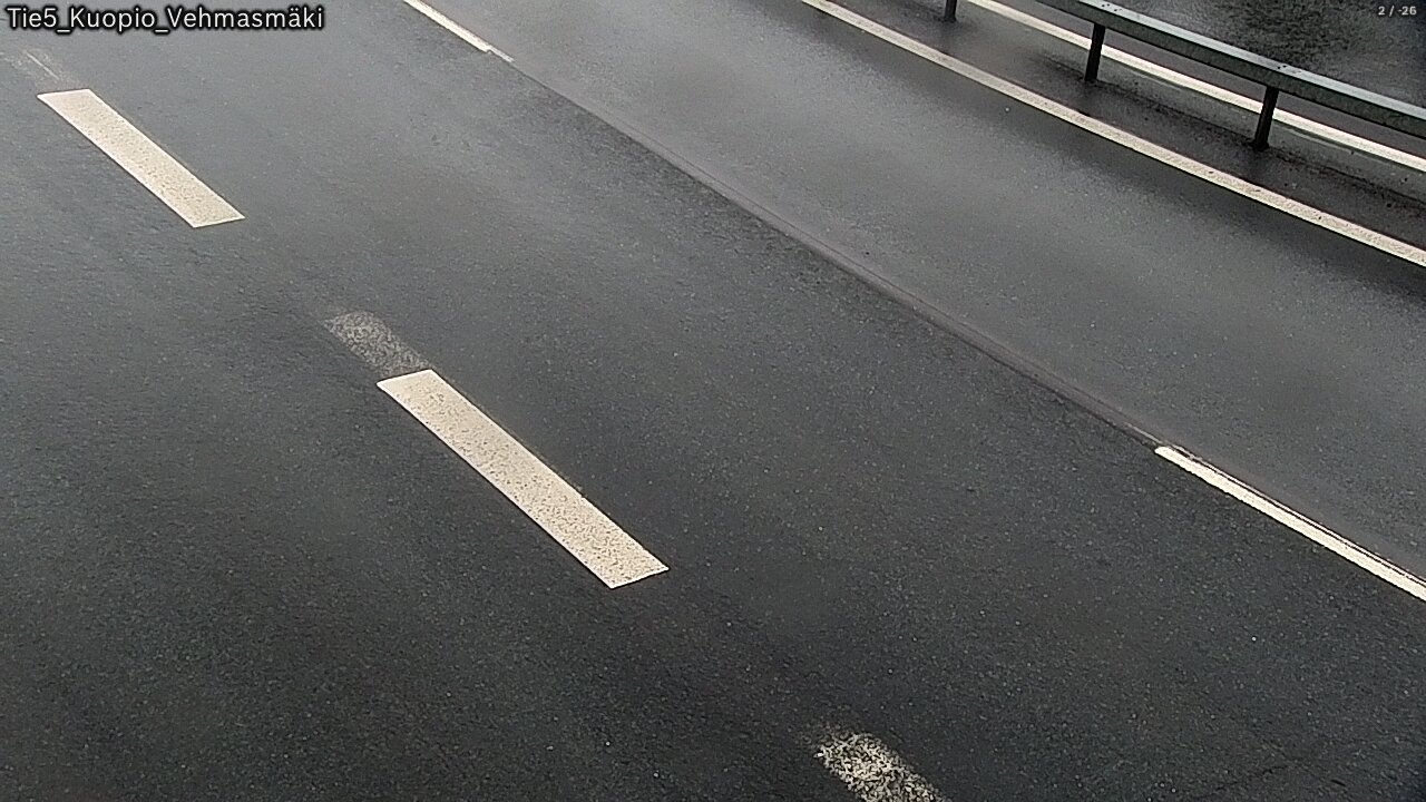 Weather Camera Image Väg 5 Kuopio, Vehmasmäki, Kuopio, Pohjois-Savo